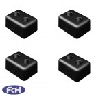 Plastic Feet - Pack of 4